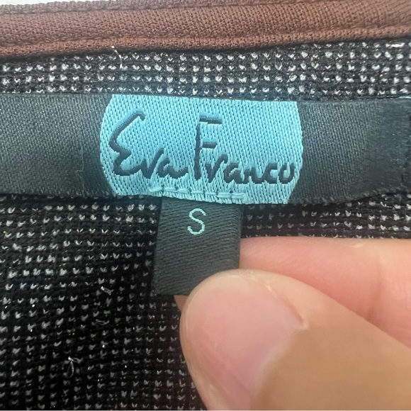 Anthropologie Eva Franco S Brown Jacquard Tulle Boho Feminine Sleeveless Top - Picture 10 of 16